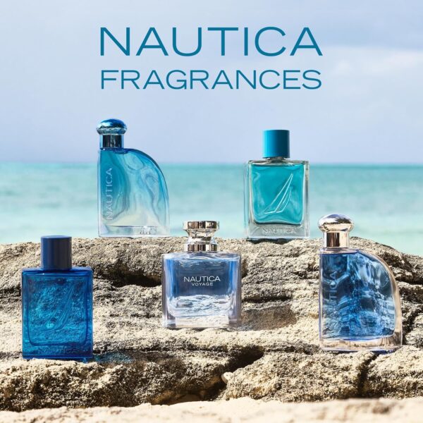 Nautica Oceans Pacific Coast Eau de Toilette 1.6 fl oz (Pack of 1), Notes of Apple, Cyclamen, and Amberwood, Men's Fragrance, Long Lasting, Everyday Fragrance, Travel Size - Image 3