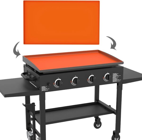 36 Inch Silicone Griddle Cover Griddle Accessories for Blackstone Griddle 36", Protective Mat for Blackstone Outdoor Grill - Image 3